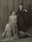 Philip Loeb and unidentified actress in the stage production Garrick Gaieties