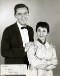 Publicity photo of Ed Kenney (Wang Ta) and Anita Darian (Helen Chao replacement) in the stage production Flower Drum Song