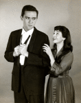 Publicity photo of Ed Kenney (Wang Ta) and Anita Darian (Helen Chao replacement) in the stage production Flower Drum Song