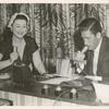 Lucille Lortel and Barry Gray