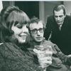 Diane Keaton, Woody Allen, and Jerry Lacey in the stage production Play It Again, Sam.