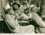 Toshia Mori (center) in the motion picture Fury of the Jungle