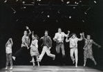Scene from the Off-Broadway stage production Falsettoland.