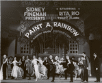 Steve Lawrence (center) and ensemble in the stage production What Makes Sammy Run?