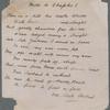 Transcript in an unknown hand