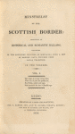 Minstrelsy of the Scottish border... 