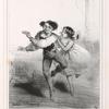 Le desagrement d'une danseuse, c'est qu'elle nous amene quelquefois un danseur!