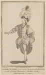 Signor Vestris Senr. in the character of the Prince in the grand pantomime [sic] ballet (call'd) Ninette à la cour