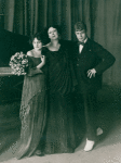 Isadora Duncan with Irma and Essenin