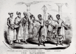 The Bayaderes (Deveneyagorn [drum], Ramalingam [singer], Savaranim [flute], dancers: Tille, Veydoun, Ramgoun, Amany, Savundiroun)