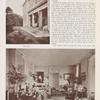 [Harbour Court:.] Top: The terrace. Bottom: The drawing room