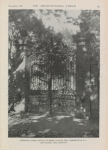 Entrance Gates, House of Moses Taylor, Esq., Portsmouth, R.I.