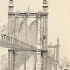 New York. - Miss Linda Gilbert's plan for making use of the Brooklyn Bridge towers as observatories.