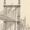 New York—Miss Linda Gilbert's plan for making use of the Brooklyn Bridge towers as observatories.