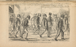 Convicts exercising at Pentonville Prison
