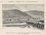 Retreat of the Union Army across the Rappahonnock at United States ford, from a war-time sketch