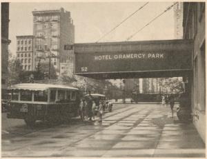 Gramercy Park's illustrated bulletin