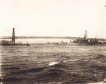 Bridges - Williamsburg Bridge [spans the East River, beginning at Delancey Street in Manhattan and terminating in Williamsburg, Brooklyn.]