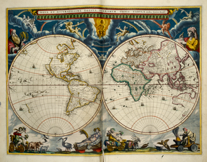 Atlases, gazetteers, guidebooks and other books