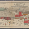 Map of the borough of Manhattan and part of the Bronx showing location and extent of racial colonies 