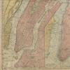Map of New York City: showing portions of Brooklyn, Jersey City, and Westchester Co. South section