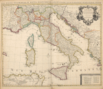 Nova Italiae Descriptio, in Regna, Respublicas et Status Divisae…