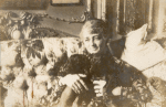 Lila Vanderbilt Sloane Field in living room