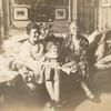 Lila Vanderbilt Sloane Field and and woman with Alice Withrow Field in living room