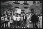 Members of the Gay Liberation Front with GAY POWER shirts at City Hall, New York