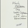 March Hoffman, gay leather craftswoman