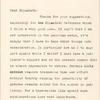 Letter of Guy Endore to Elizabeth Ames, January 7, 1933