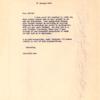 Letter, E. Ames to Alfred [?], January 27, 1950