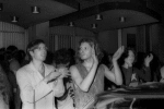 Sylvia Rivera and (Bebe Scarpi?) clapping
