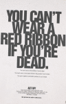 You Can't Wear a Ribbon if You're Dead