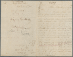 Letter of inquiry by Sgt. Charles Fisher, July 9, 1864, for Alvin B. Webb, 6 NY Heavy Artillery, Co. D ; Inquiry form