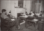 World War II correspondents in their "day work"