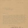 W. E. B. Du Bois letter to Mr. F. H. Whitin