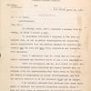 Letter to I. A. Place, April 26, 1907