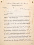 Letter to I. A. Place, April 26, 1907