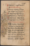 Anthropomorphic (portrait of Christ) and zoomorphic (bird, snake) initials