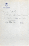 Admission Committee notes on Truman Capote’s application