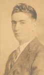 Portrait of Morris Berg as a young man