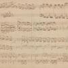 Manuskript mit diversen Klavierubungen von Brahms' sowie