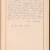 Testimony and signature: Leo Tolstoy, graf, 1828-1910
