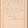Testimony and signature: Sergei Ivanovich Taneev, 1856-1915 and Vasilii Ilich Safonov, 1852-1918
