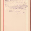 Testimony and signature: Aleksandr Pavlovich Lenskii, 1847-1908