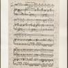 Bizet, Georges, 1838-1875. [Carmen. Selections (sketches)] Page from Bizet's proof copy of the vocal score to Carmen..