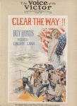 Clear the way!! Buy bonds. Fourth Liberty loan