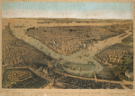 Brooklyn. Bird's eye view of the City of New York. Williams-Burg