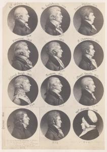 The St.-Mémin collection of portraits; 